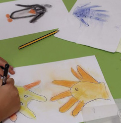Talleres artísticos para niños de 6 a 7 años